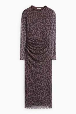 Vestit de malla - estampat de lleopard