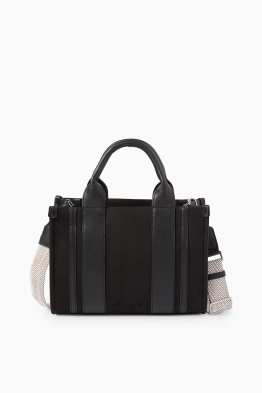 Petit cabas à bandoulière amovible - synthétique