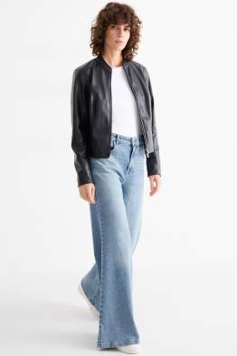 Flared jeans - talie înaltă