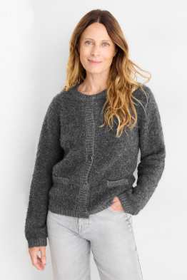 Bouclé cardigan