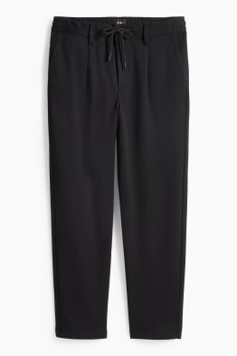 Kalhoty chino - tapered fit - strukturované