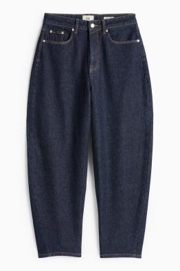 Barrel jeans - high waist
