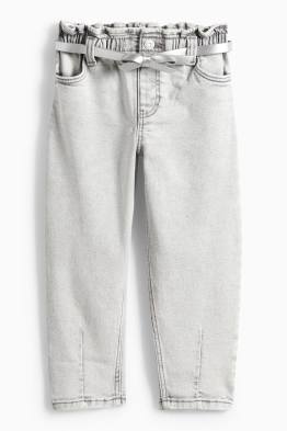 Texans d’ajust recte amb cinturó