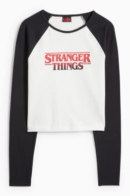 Haut à manches longues court - regular fit - Stranger Things