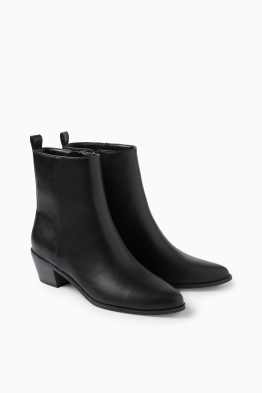 Ankle boots - faux leather