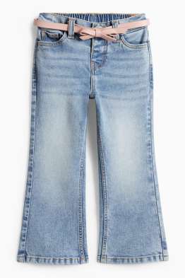 Flared jeans s páskem - LYCRA®