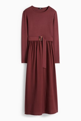 Robe Fit & Flare avec ceinture