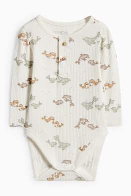 Meerestiere - Baby-Body - gerippt