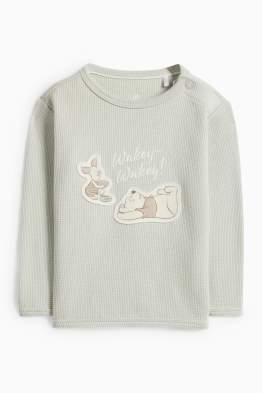 Winnie l’ourson - sweat pour bébé - finition texturée