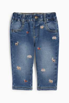 Wilde dieren - regular jeans - thermojeans