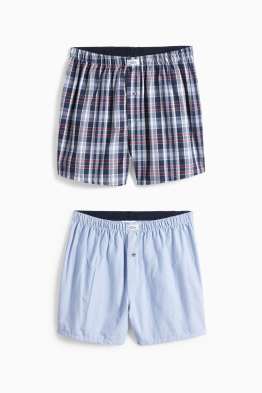 Multipack 2 perechi - boxeri - țesătură