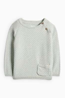 Robbe - Baby-Pullover - strukturiert