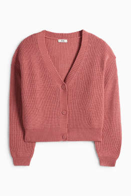 Cardigan - ribbed