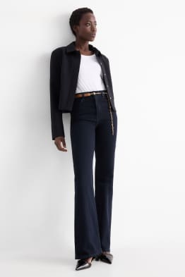 Jeans svasati con cintura - vita alta - LYCRA®