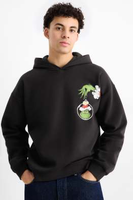 Oversized kersthoodie - de Grinch