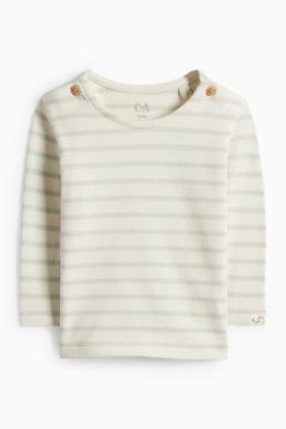 Robbe - Baby-Langarmshirt - gestreift