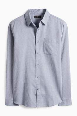 Camisa - regular fit - Kent - texturada