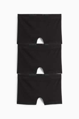 Multipack 3 ks - kalhotky hipster - bezešvé