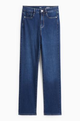 Straight jeans - high waist - LYCRA®
