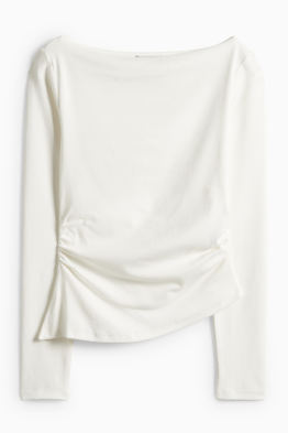 Tričko s dlouhým rukávem - slim fit