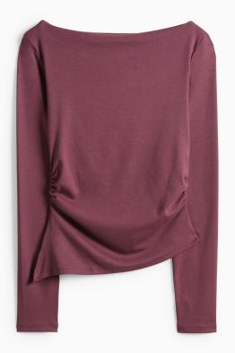 Tričko s dlouhým rukávem - slim fit