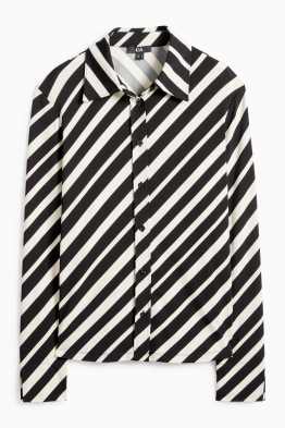 Bluse - gestreift