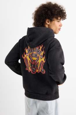 Oversized mikina s kapucí - Stranger Things