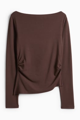 Tričko s dlouhým rukávem - slim fit