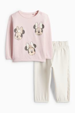 Minnie Maus - Baby-Crochet-Outfit - 2 teilig