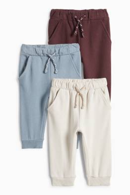 Multipack 3er - Baby-Jogginghose