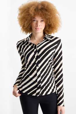 Bluse - gestreift