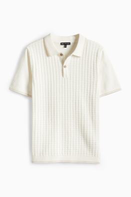 Polo shirt - textured