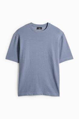 T-shirt - relaxed fit - ribbed