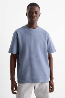 T-shirt - relaxed fit - ribbed