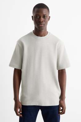 Samarreta de màniga curta - relaxed fit - acanalada