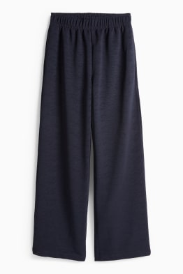 Teplákové kalhoty - strukturované