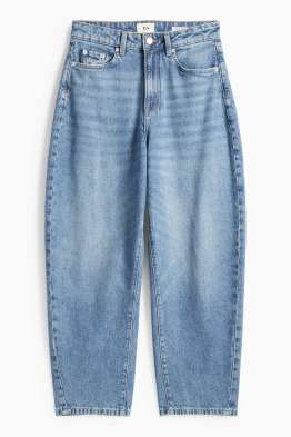 Barrel Jeans - High Waist