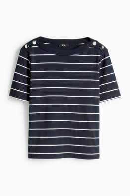 Tričko - regular fit- pruhované