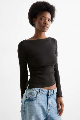 Haut à manches longues - slim fit