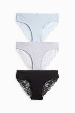 Multipack of 3 - knickers