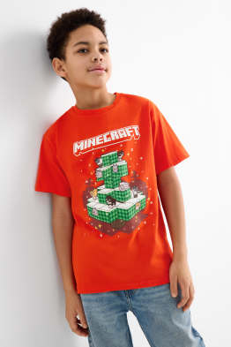 Minecraft - Weihnachts-Kurzarmshirt