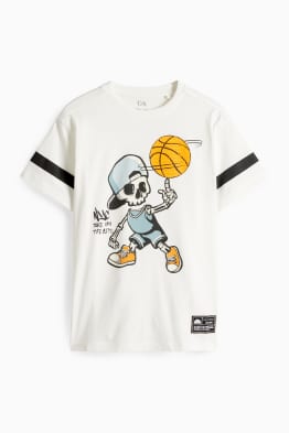 Basquet i esquelet - samarreta de màniga curta