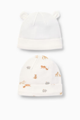 Multipack 2er - Wildtiere - Baby-Mütze