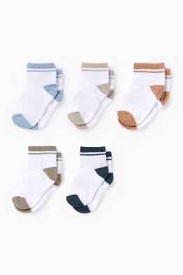 Multipack of 5 - baby socks