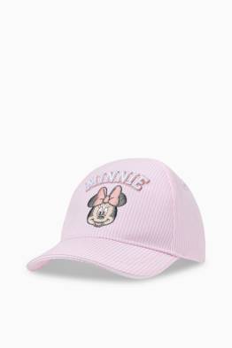 Minnie Mouse - baby cap - striped