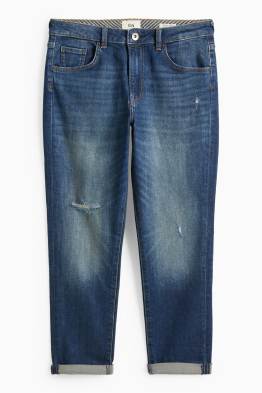 Boyfriend Jeans - mid waist