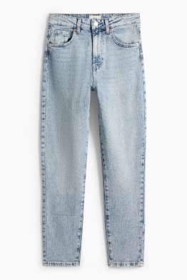 Mom jeans - vita alta - LYCRA®