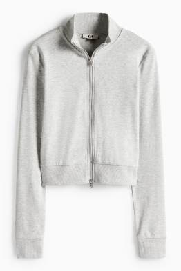 Krátká tepláková bunda