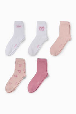 Confezione da 5 - calzini con motivo - Topolino
