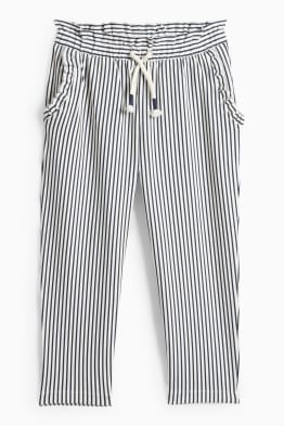 Jogginghose - gestreift - strukturiert